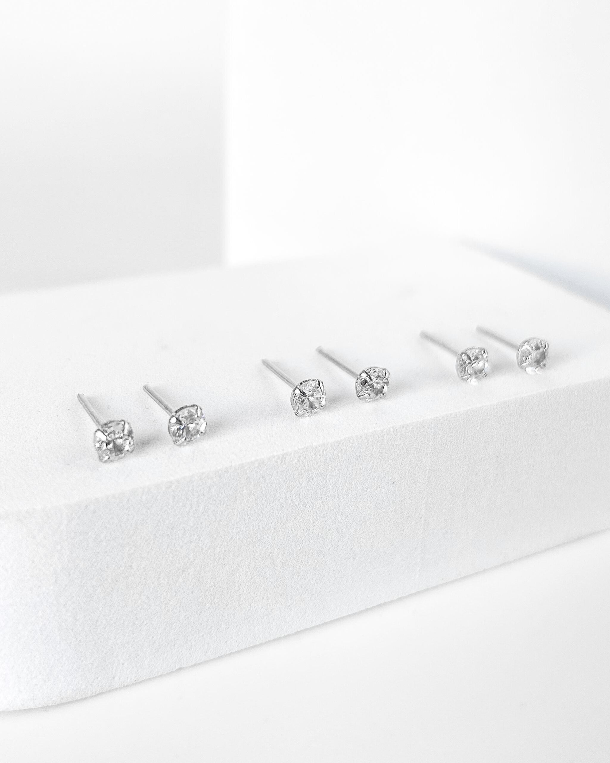 Trio Zirconias Ponto de Luz 4mm