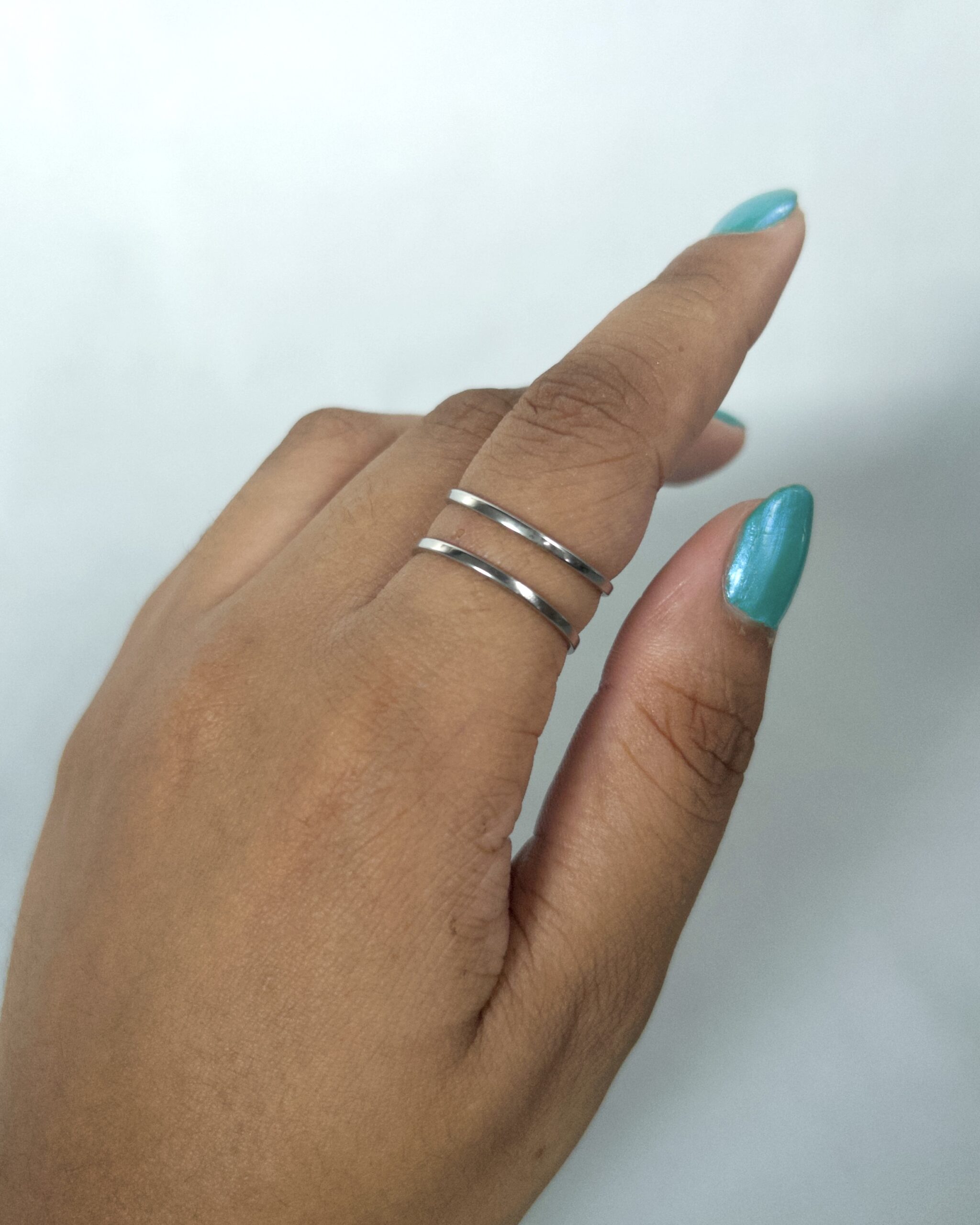 Anel Dois fios Regulável em Aço Inoxidável - Imagem 2