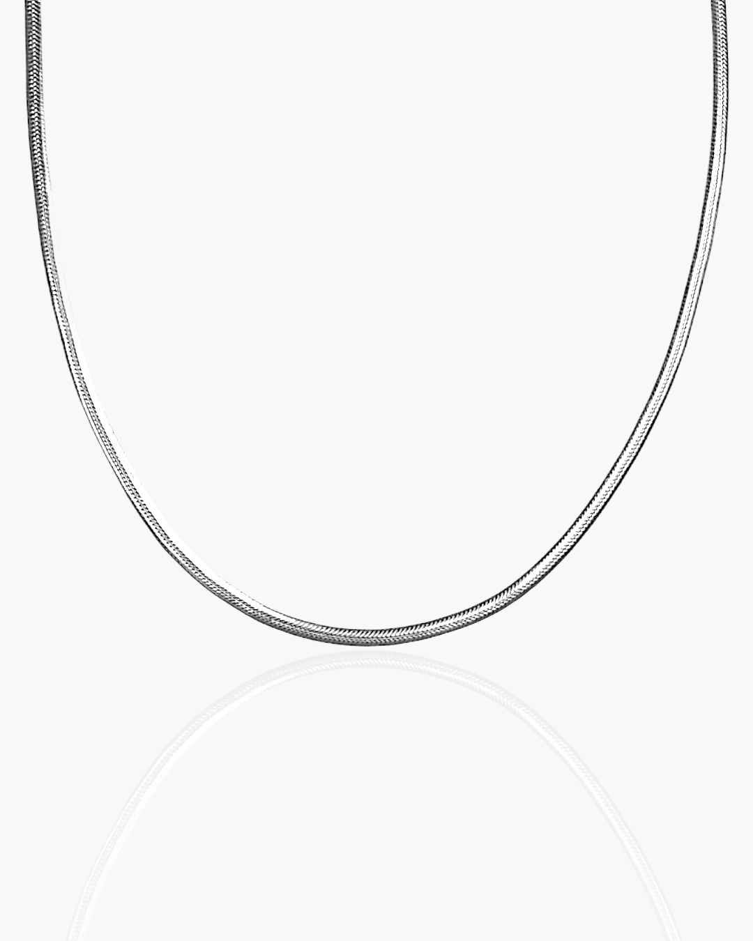 Colar em Aço Inoxidável Corrente Cobra 3mm