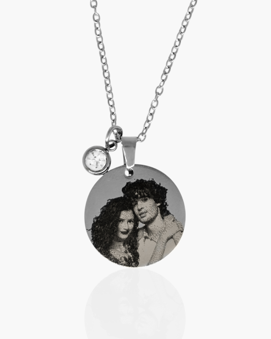 Colar Personalizado com foto em aço inoxidável