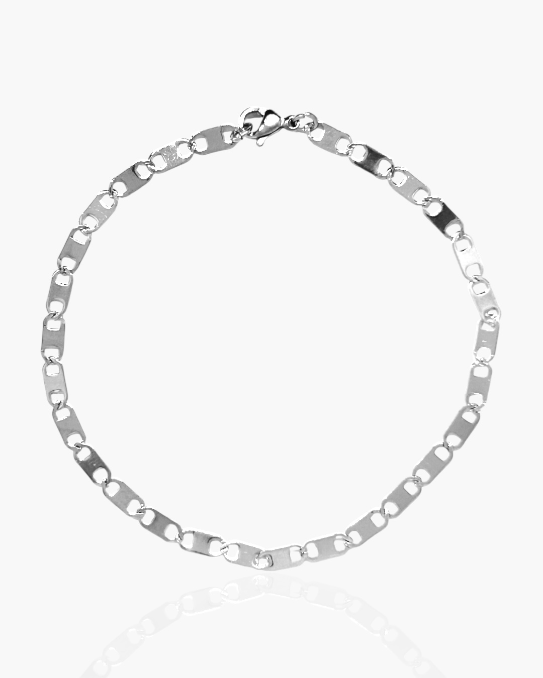 Pulseira Chapinha Masculina em Aço Inoxidável